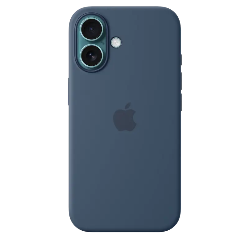 Чехол Apple iPhone 16 Silicone Case MagSafe A3313 Silicone Case with MagSafe Denim