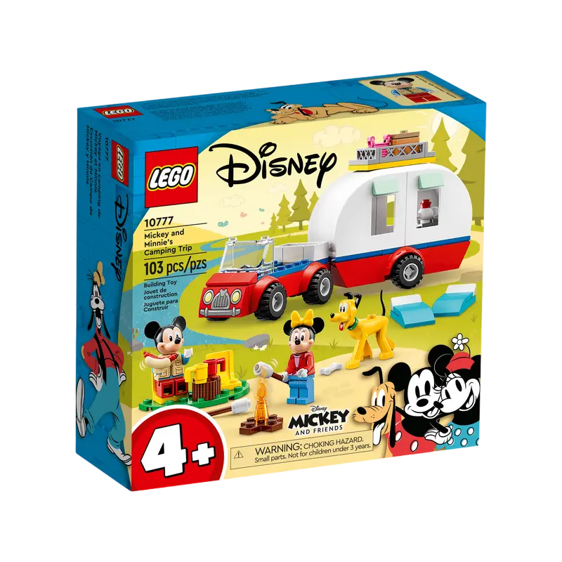 Конструктор LEGO Mickey Mouse and Minnie Mouse's Camping Trip Разноцветный