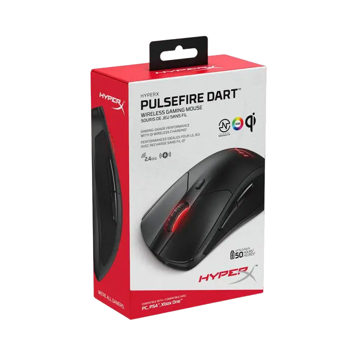 Mouse Wireless HyperX Pulsefire Dart Fără fir Negru
