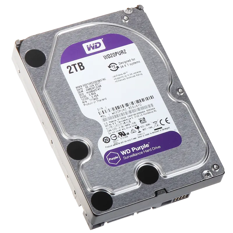 Жесткий диск Western Digital WD Purple WD Purple™ 2 ТБ