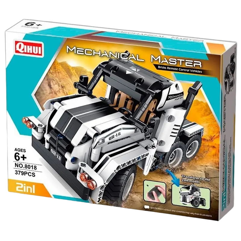 Конструктор с радиоуправлением iM.Master 2 Trucks Белый