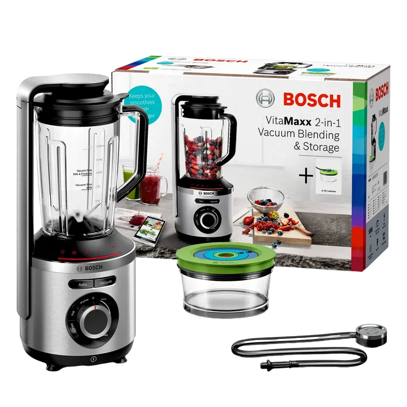 Стационарный блендер Bosch VitaPower MMBV622M Серебристый