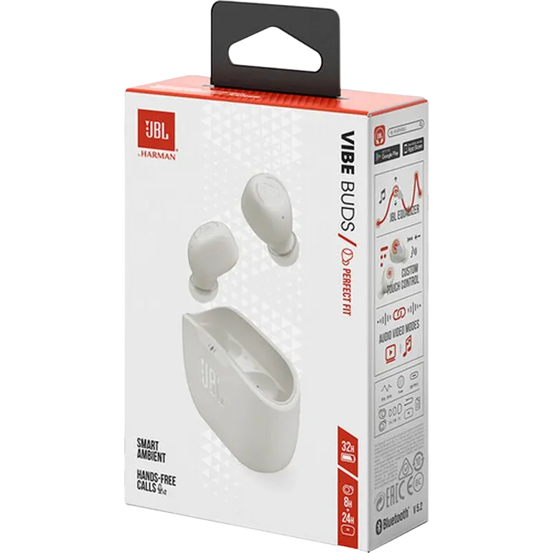 Наушники JBL. Wave Buds Белый