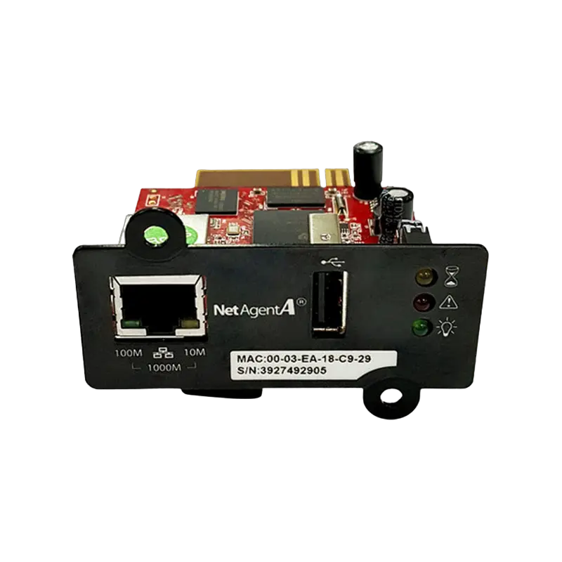 Card de gestionare a rețelei PCM SNMP DA807 Roșu