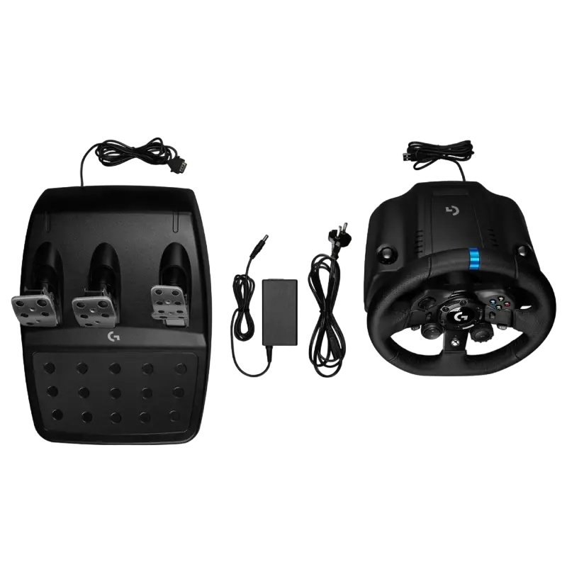 Игровой руль Logitech Driving Force Racing G923 Чёрный