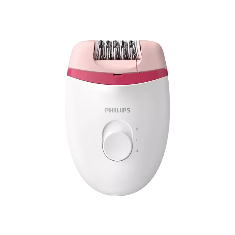 Epilator Philips Satinelle Essential Alb Roz