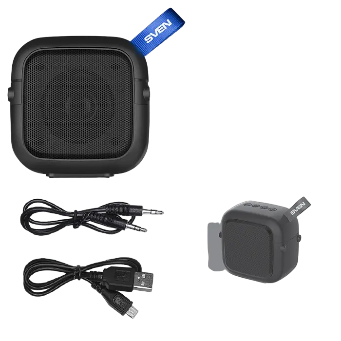 Портативная колонка SVEN PS-48 Чёрный