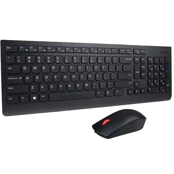 Клавиатура и мышь Lenovo Essential 4X30L79912 Мембрана Черный