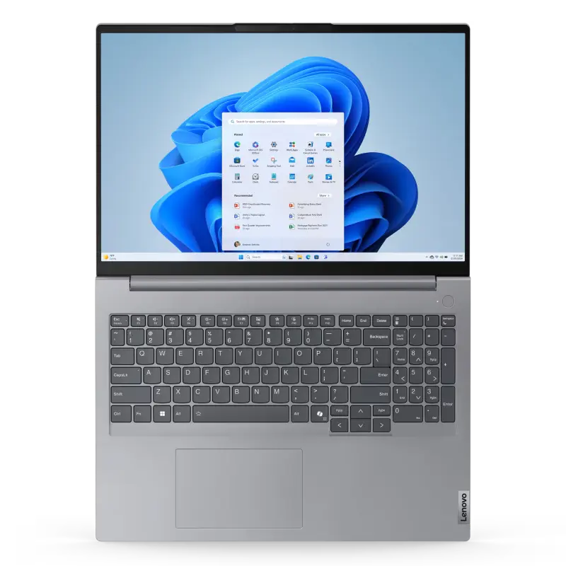 Ноутбук для бизнеса Lenovo ThinkBook 16 G7 ARP Arctic Grey