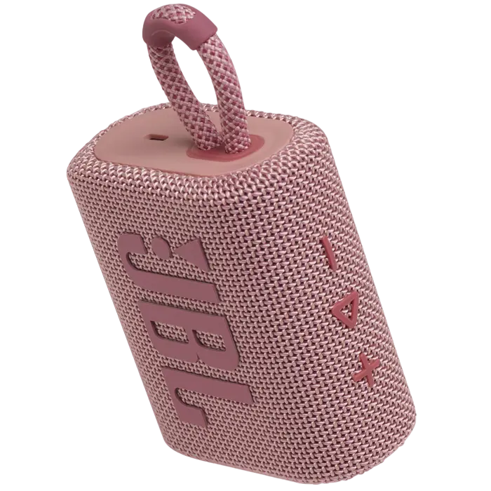 Boxă portabilă JBL GO 3 Roz