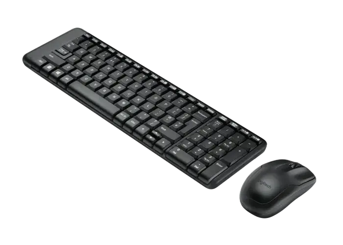 Клавиатура и мышь Logitech MK220 Мембрана Черный