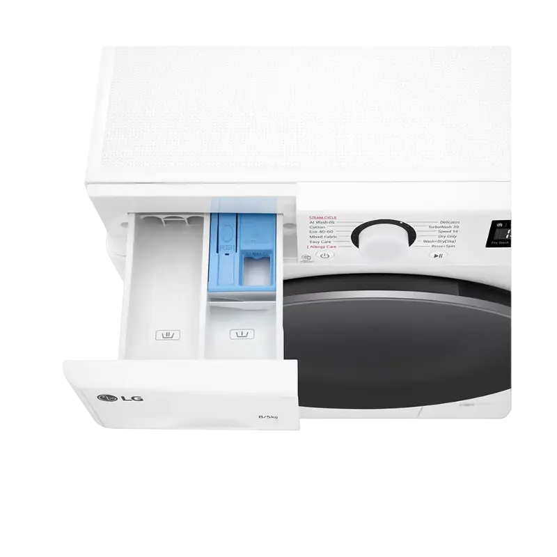 Стирально-сушильная машина LG F2DR508S1W Белый