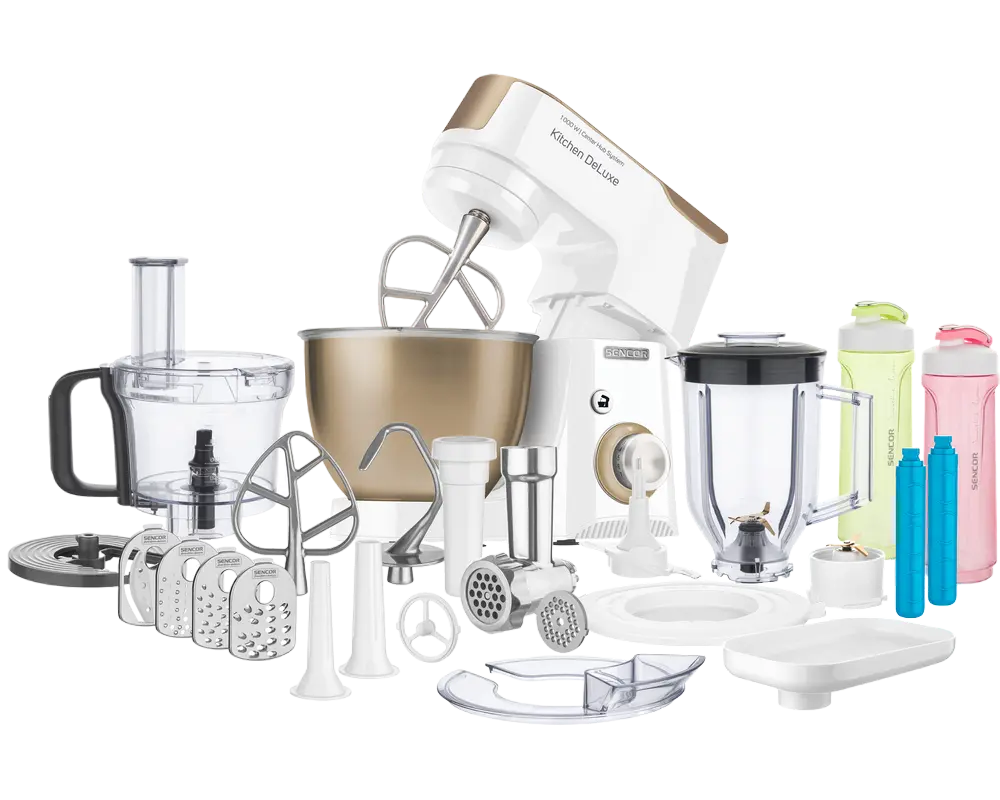 Robot de bucătărie Sencor STM 4467CH Alb | Auriu