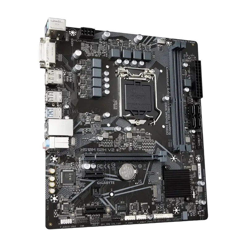 Материнская плата Gigabyte H510M S2H V2 LGA1200 Micro-ATX
