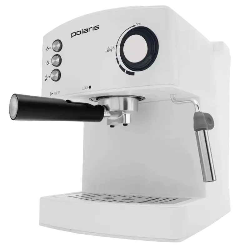 Кофеварка рожковая Polaris PCM 1527 Белый