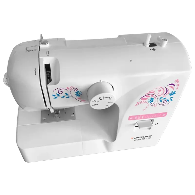 Швейная машина JAGUAR MINI B-2 Белый Розовый