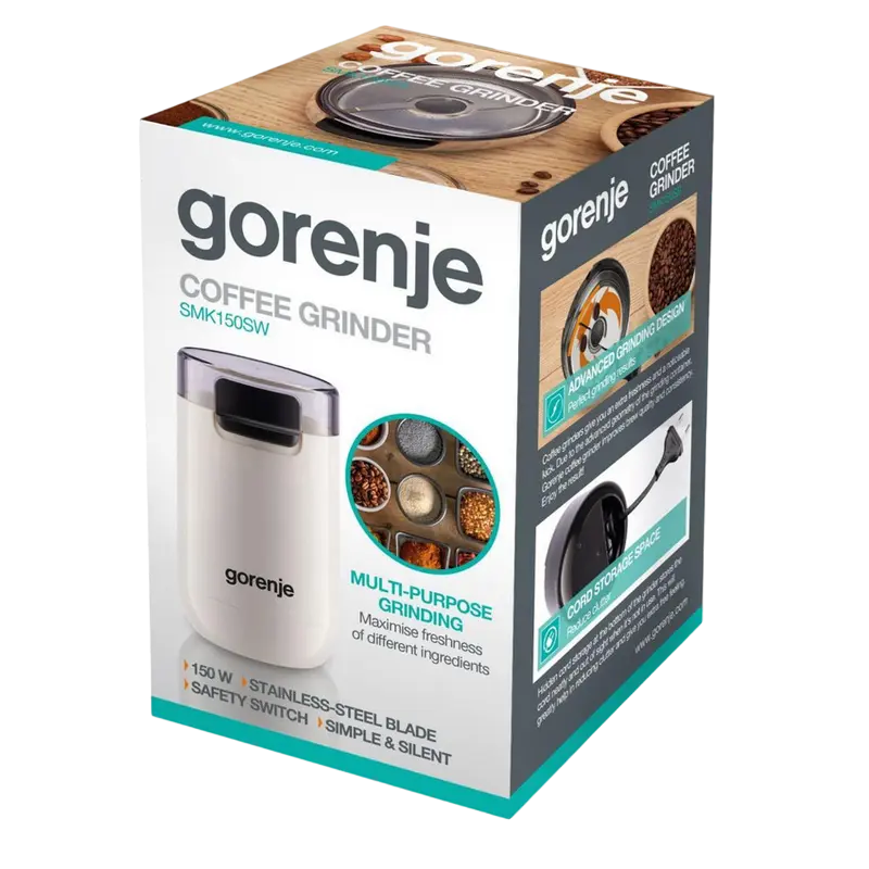 Кофемолка Gorenje SMK150SW Белый