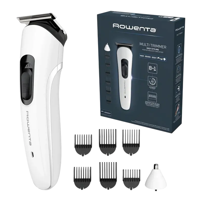 Мужской Триммер Rowenta TN8934E0, Белый