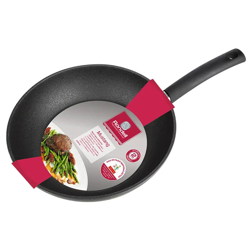 Сковорода глубокая Rondell Mustang Mustang Чёрный