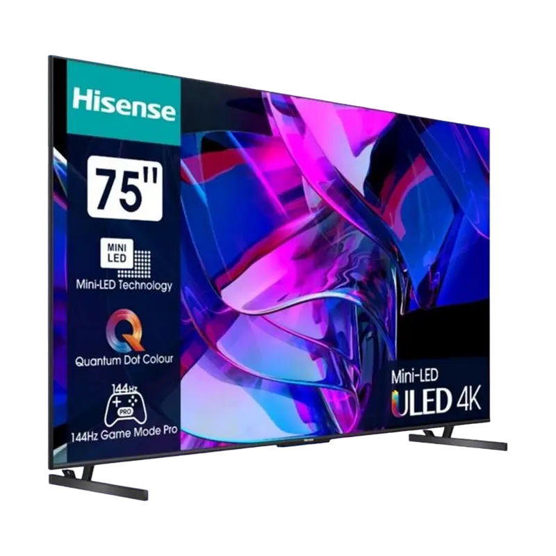 75" LED SMART Телевизор Hisense 75U7KQ Черный