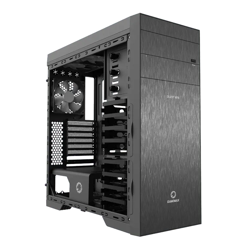 Компьютерный корпус Gamemax SILENT MAX M903 Midi-Tower Черный