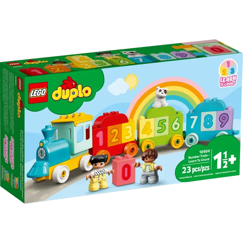 Конструктор LEGO Number Train - Learn To Count Разноцветный