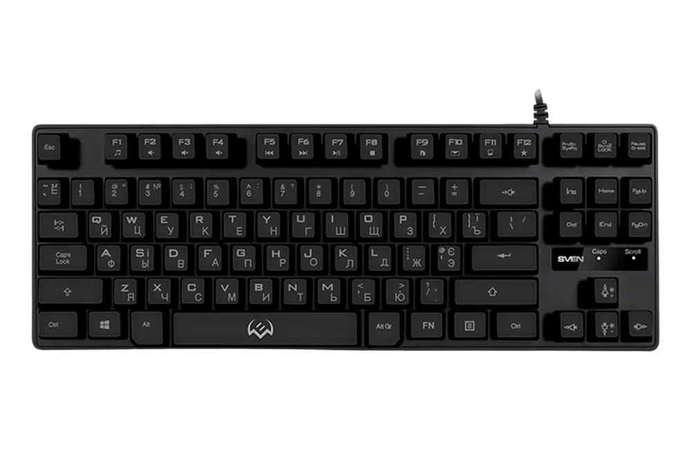 Клавиатура SVEN KB-G7400 Мембрана Черный