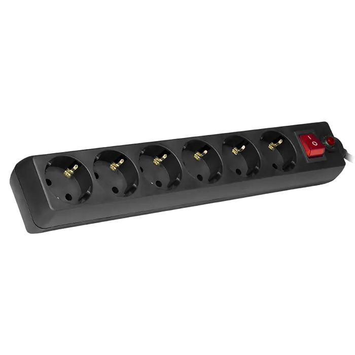 Prelungitor electric SVEN Optima Negru