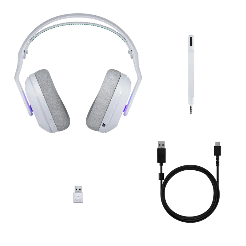 Căști Logitech G522 Alb