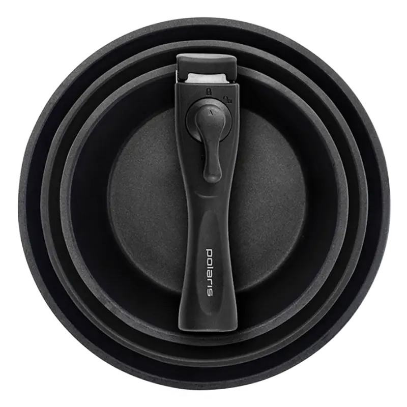 Набор посуды Polaris EasyKeep-4DG EasyKeep Чёрный