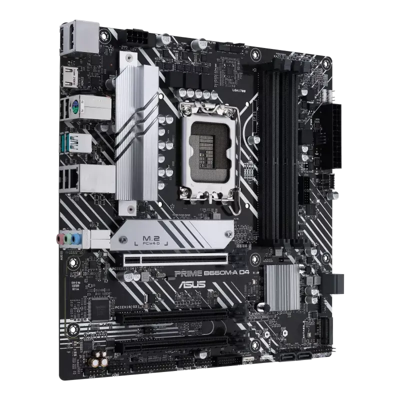 Материнская плата ASUS PRIME B660M-A D4 LGA1700 Micro-ATX