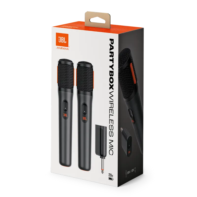 Микрофон для живого исполнения JBL JBL PartyBox Wireless Mic Беспроводной Черный