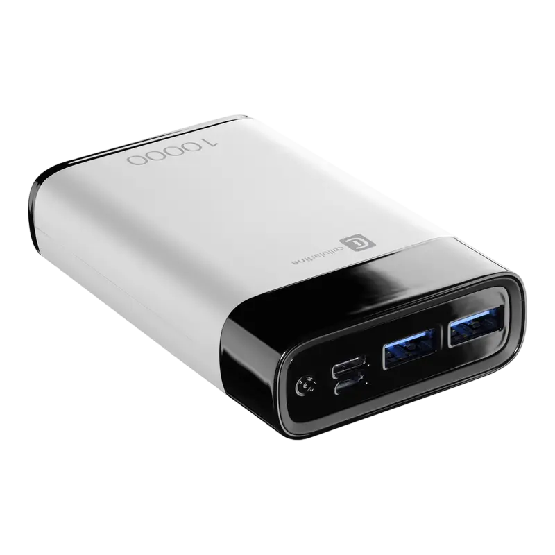 Acumulator extern Cellularline FreePower MANTA Alb