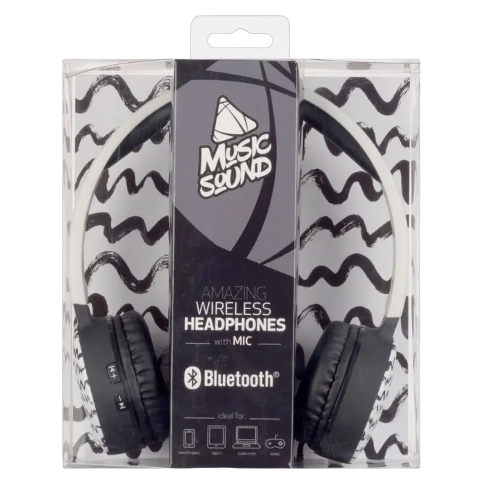 Наушники Cellularline Music Sound Черный/Белый