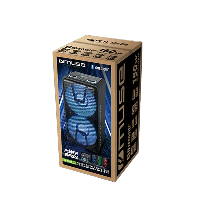 Портативная колонка MUSE M-1805 DJ Чёрный