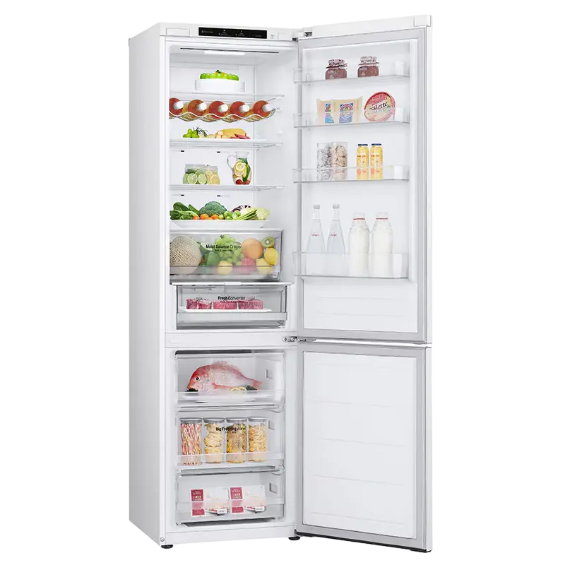 Холодильник LG GBV3200DSW Белый