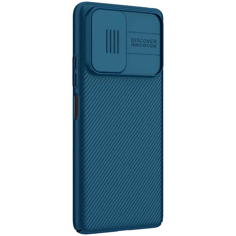 Чехол книжка Nillkin Xiaomi Redmi Note 10/Note 10S Camshield Camshield Синий