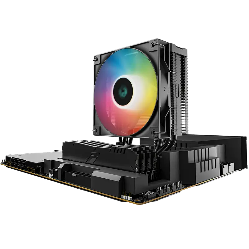 Кулер для процессора Deepcool AG400 DIGITAL BK ARGB 120 мм