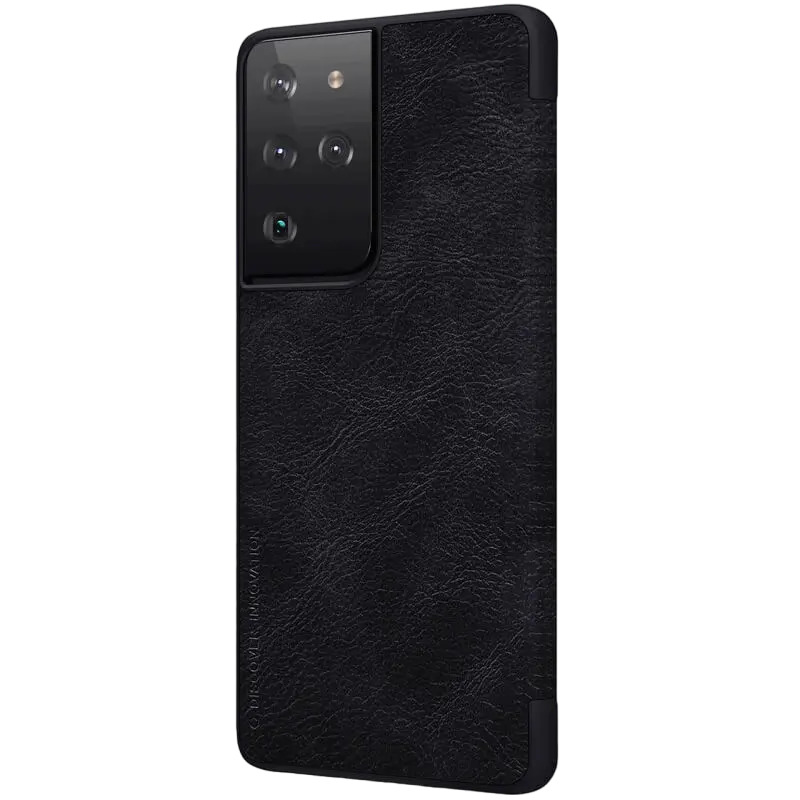 Husă Nillkin Samsung Galaxy S21 Ultra Qin LC Qin Negru