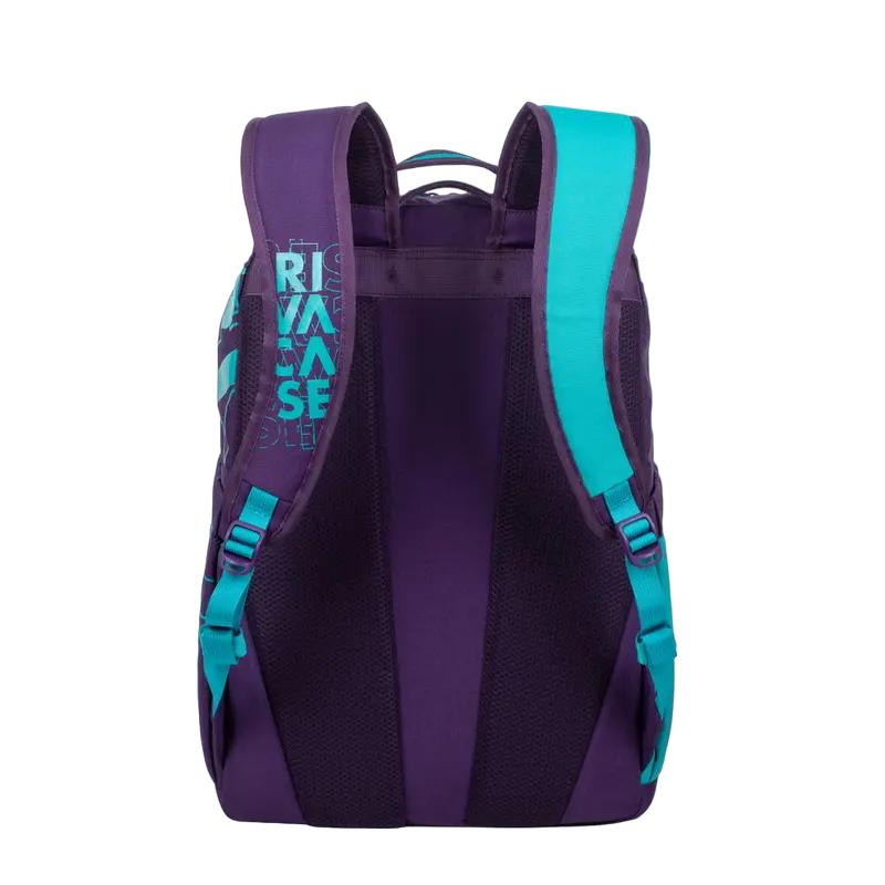 Повседневный рюкзак Rivacase Heide Фиолетовый/Аквамарин