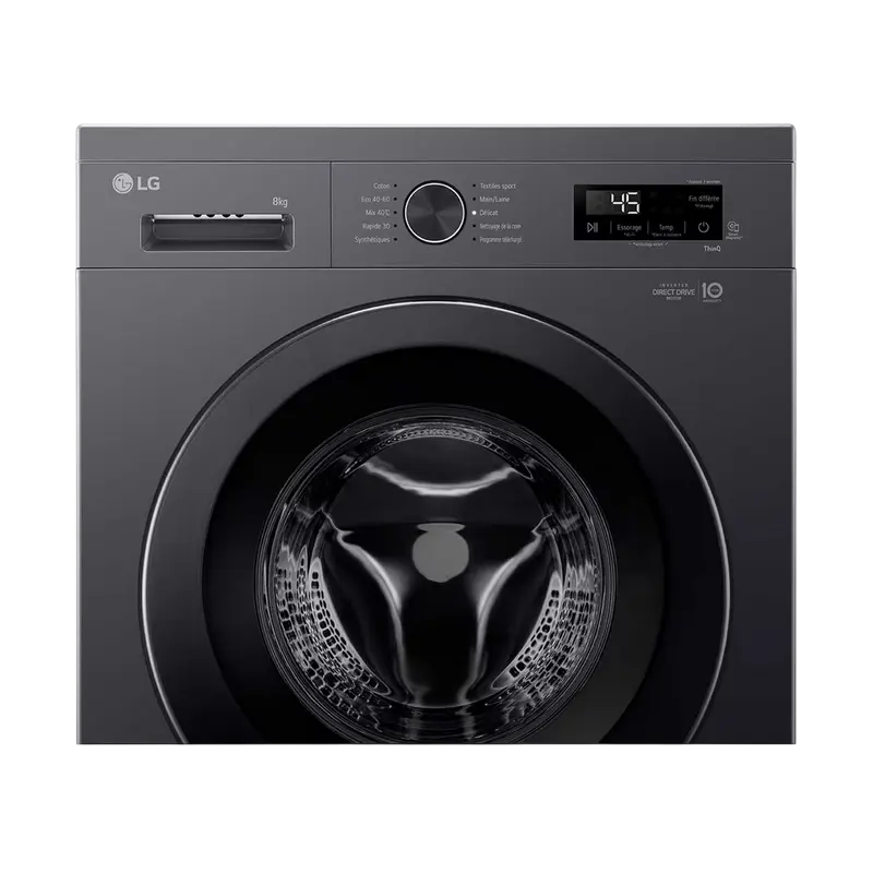 Стиральная машина LG F84B15MBS Серый