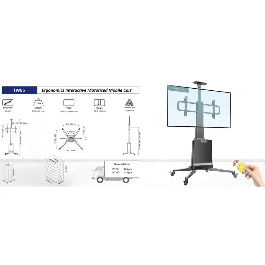 StarBoard TW-85 Чёрный