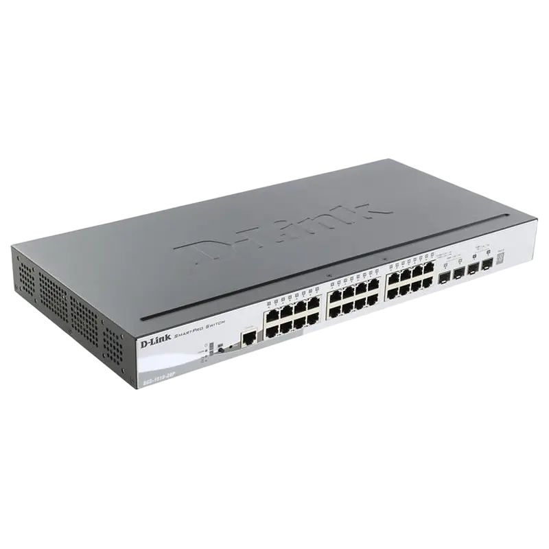 PoE коммутатор D-Link DGS-1510-28P Черный