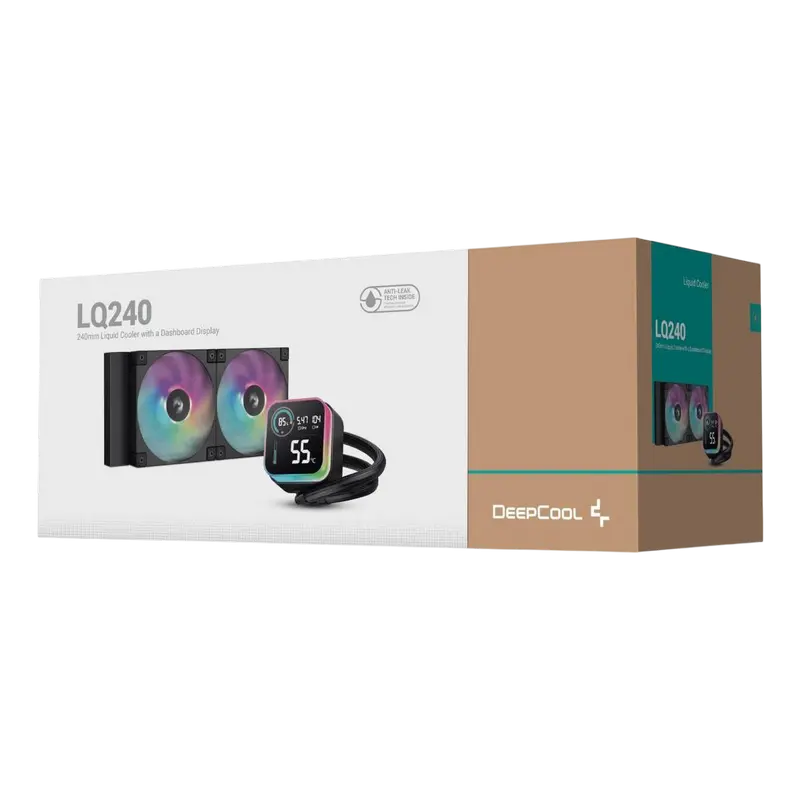 Кулер для процессора Deepcool LQ240 ARGB 120 мм