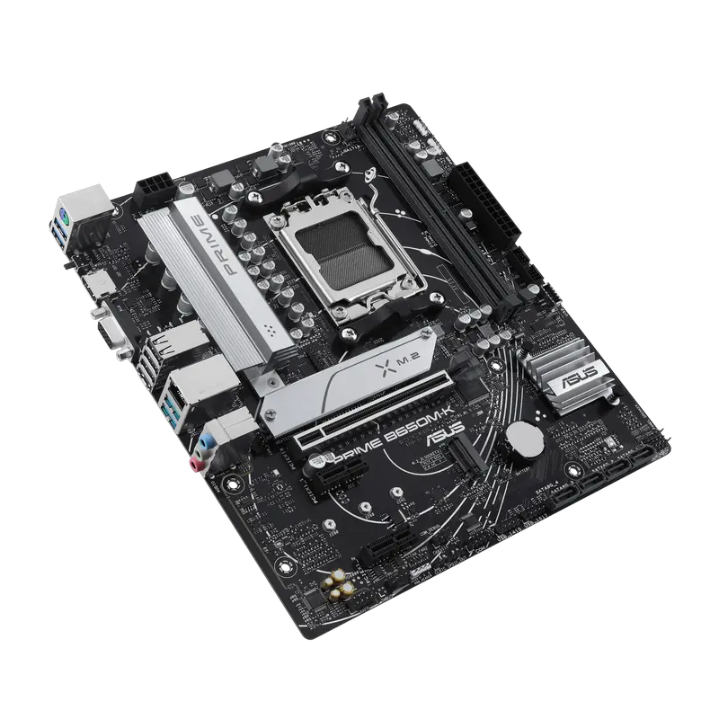 Материнская плата ASUS PRIME B650M-K AM5 Micro-ATX