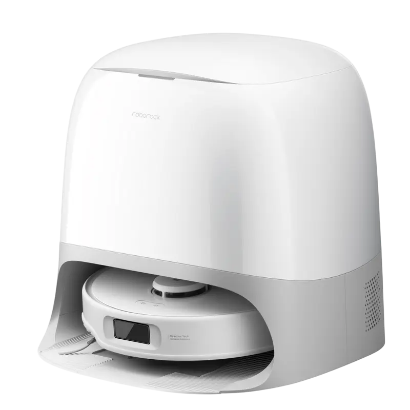 Робот-Пылесос Roborock Q Revo Curv 5A1 Белый