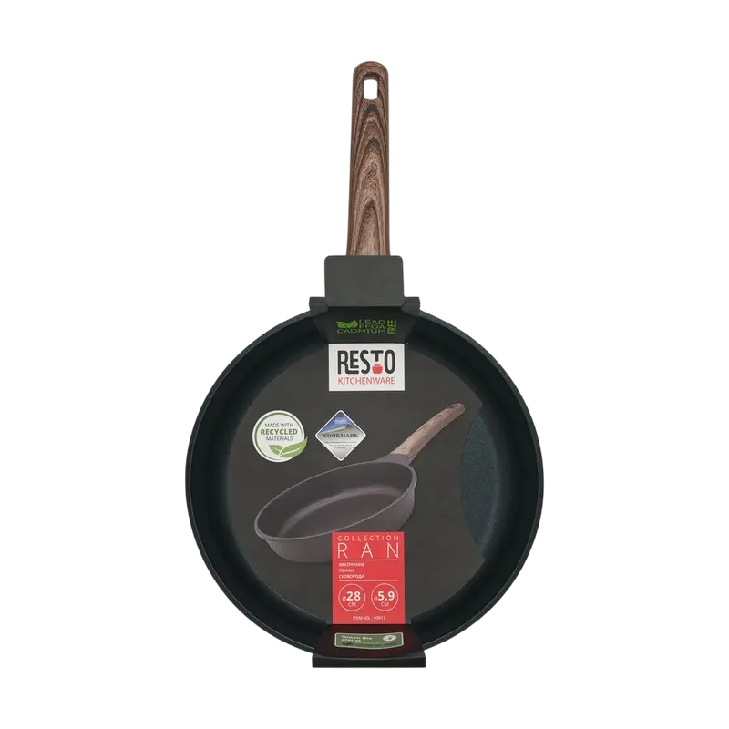 Сковорода RESTO Ran RAN Чёрный