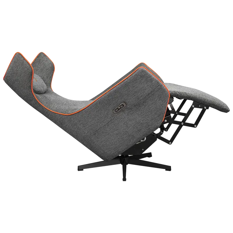 Игровое кресло Cougar Magus Имитация льна Серый | Оранжевый