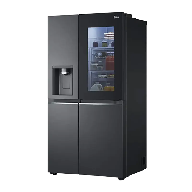 Холодильник LG GSXV91MCAE Чёрный