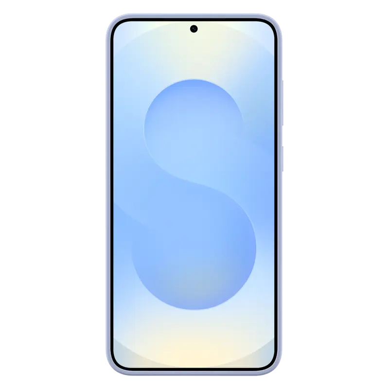 Чехол Samsung Galaxy S25+ Silicone Cover Силиконовый Чехол Голубой